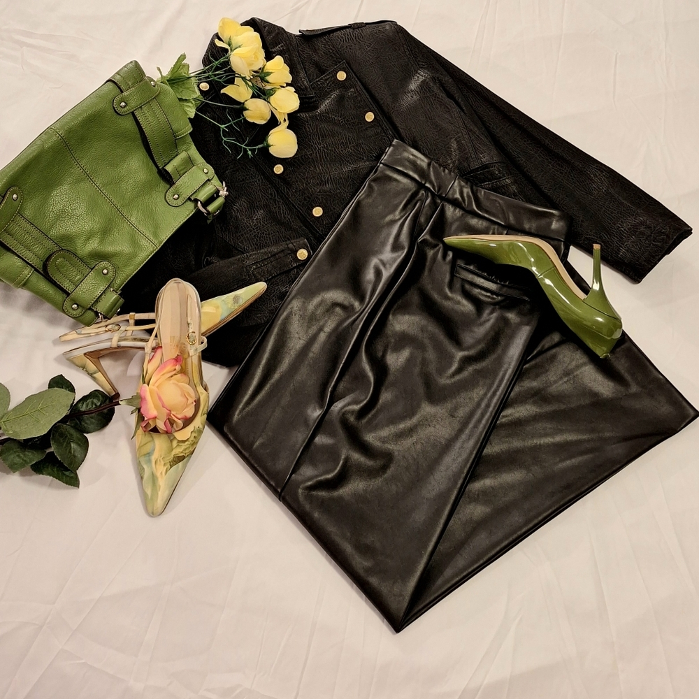 NINE WEST RETRO COLLECTION BLACK PANTS – SZ 4 – NWT - Picture 4 of 14